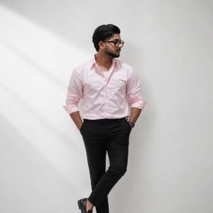 Blush Pink Premium Formal Shirt