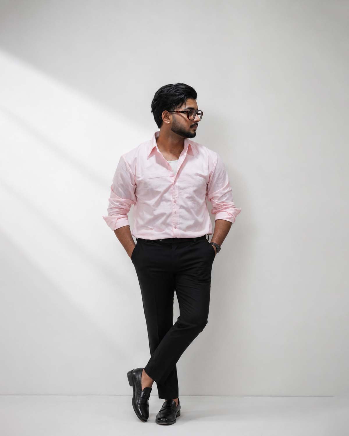 Blush Pink Premium Formal Shirt