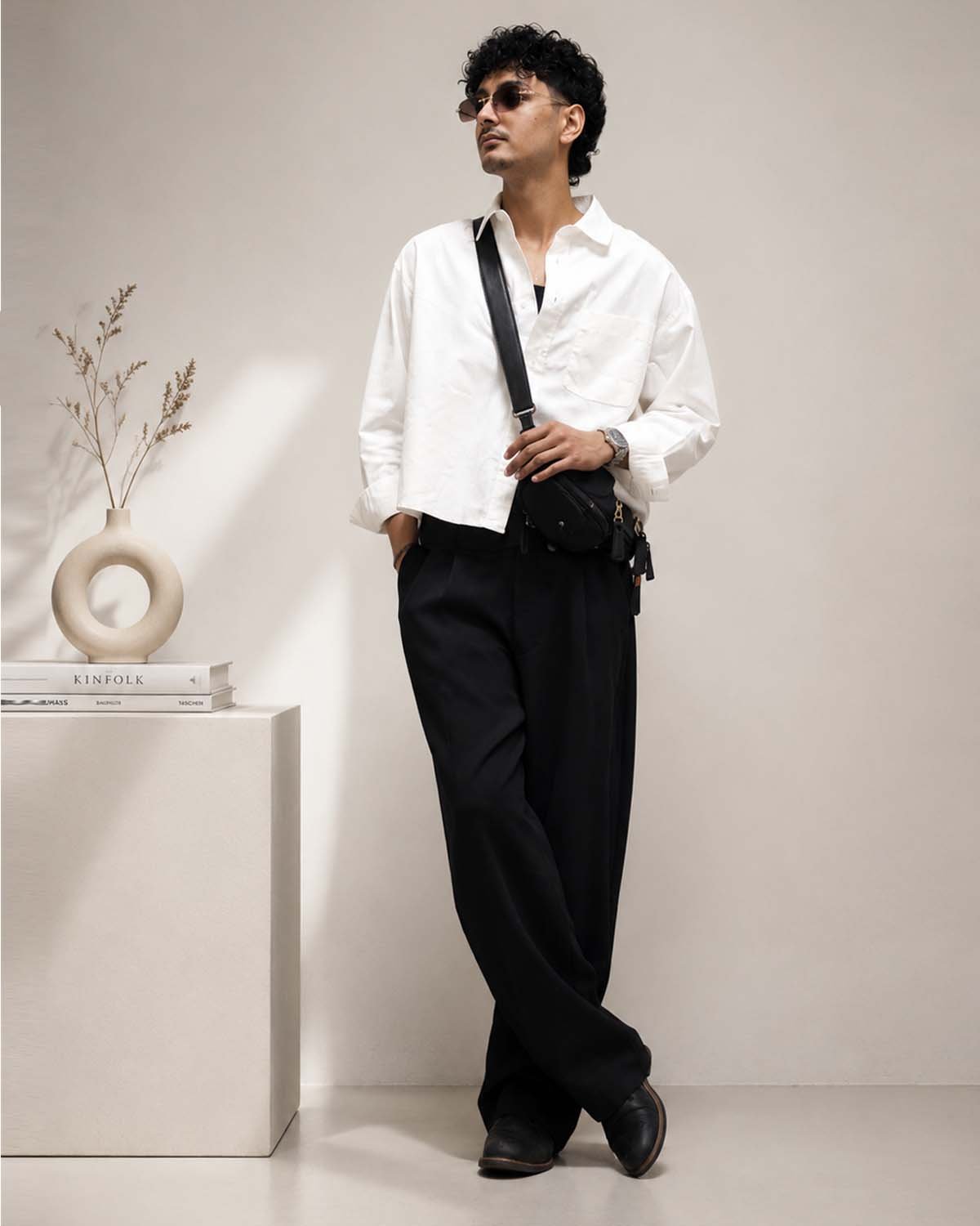 Korean Pleated Formal Trousers for Men - Image 4