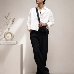 Ivory Noir Relaxed Resort Shirt