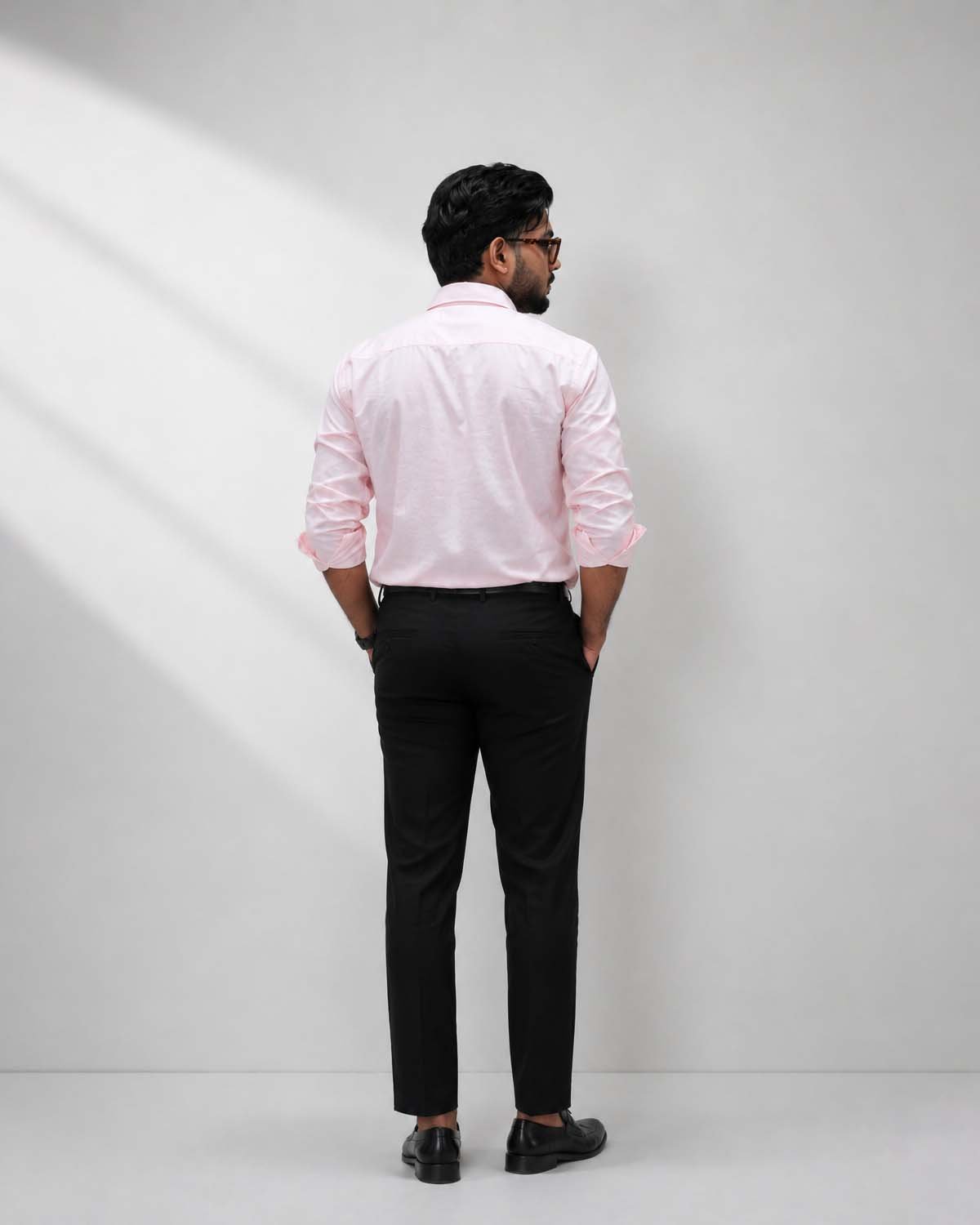 Blush Pink Premium Formal Shirt - Image 2