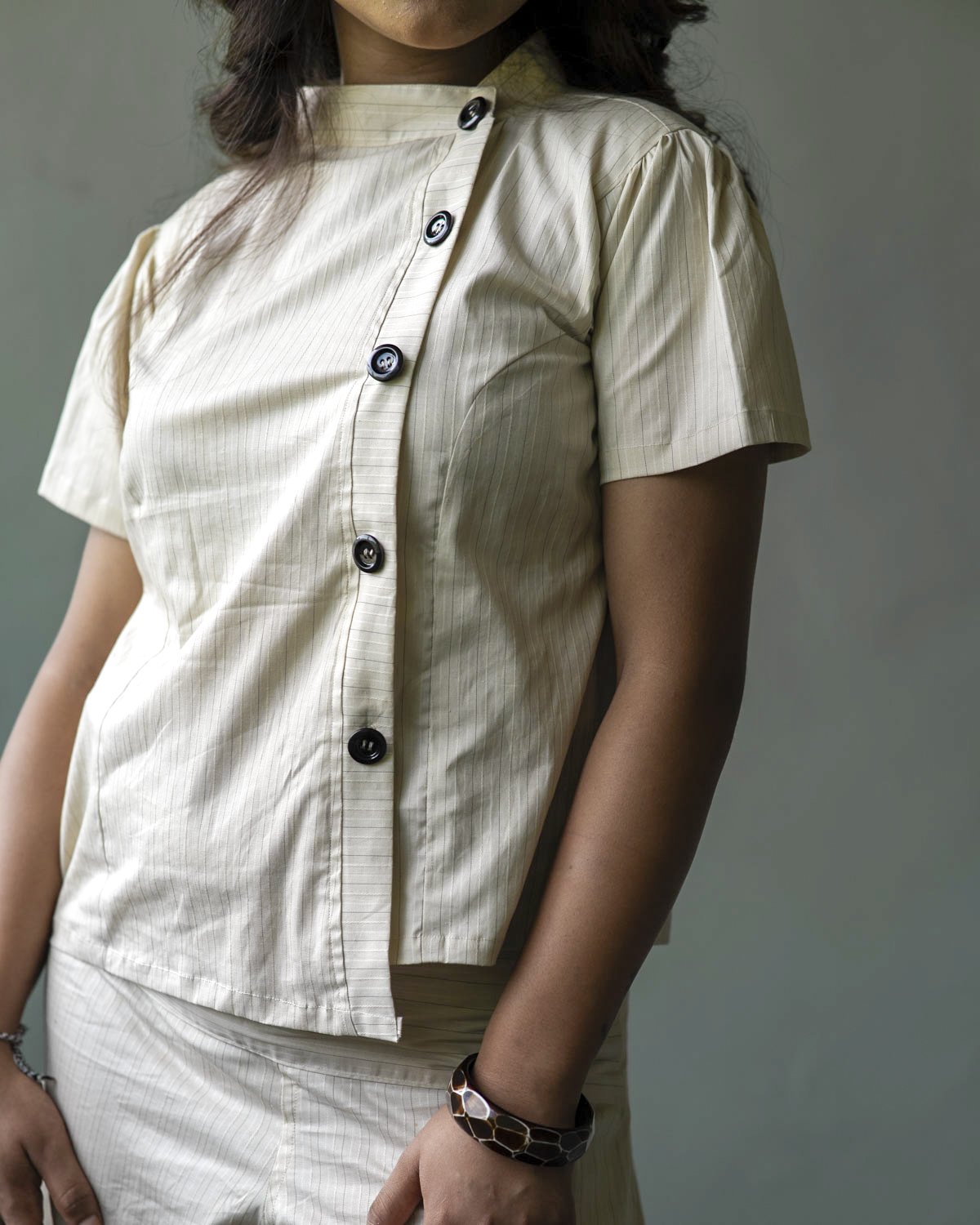 Premium Cotton Dobby Co-Ord Set for Women - Image 2