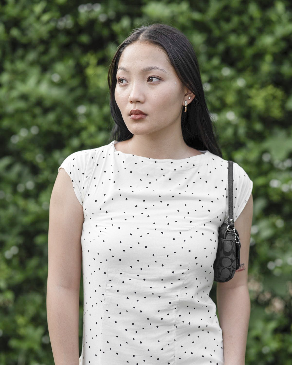 White Tari Cotton Printed Dress for Women - Image 5